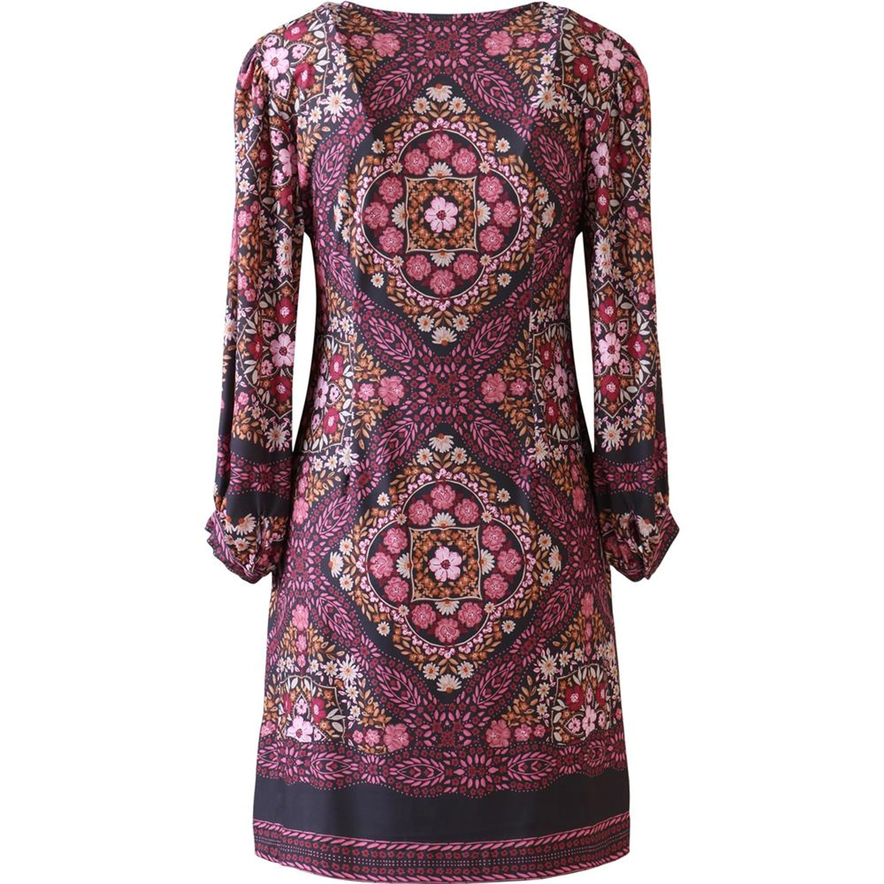 Malayah Dress - Vinröd