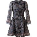 Artemis Silk Dress - Svart