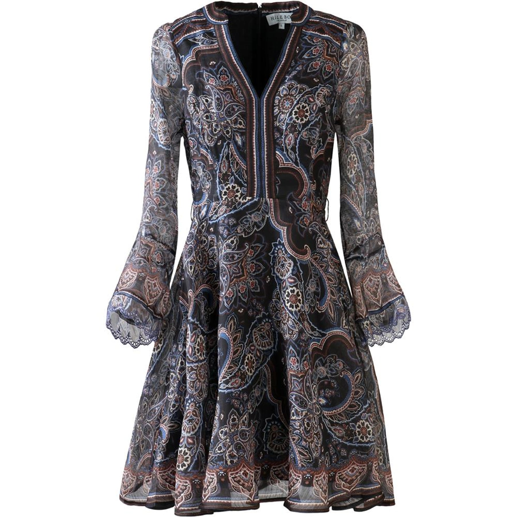 Artemis Silk Dress - Svart