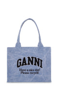 Large Easy Shopper Washed - Light Blue Vintage