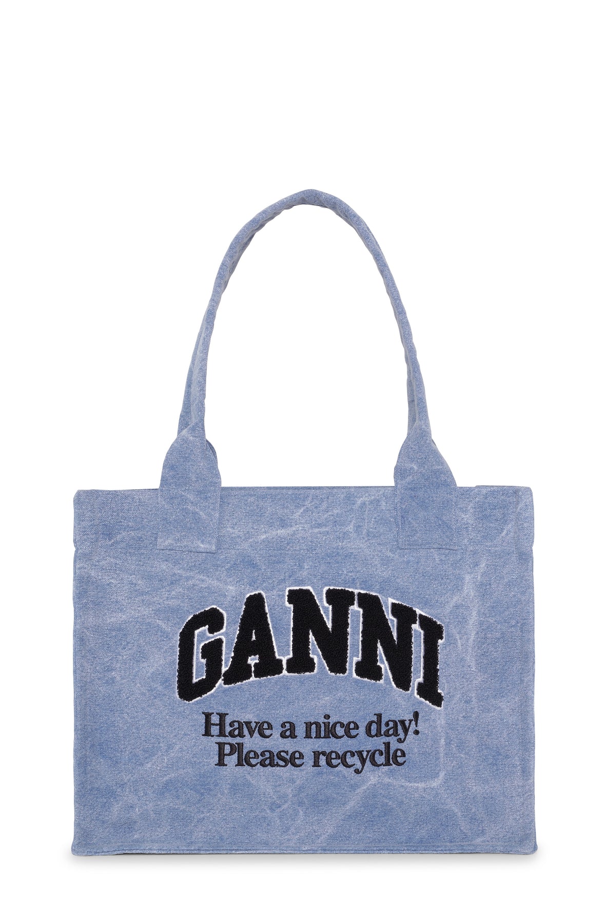 Large Easy Shopper Washed - Light Blue Vintage