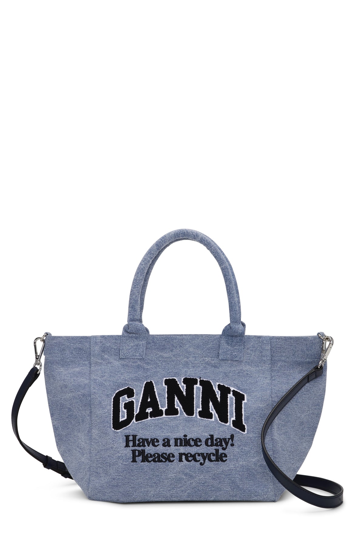 Small Easy Shopper Washed - Light Blue Vintage