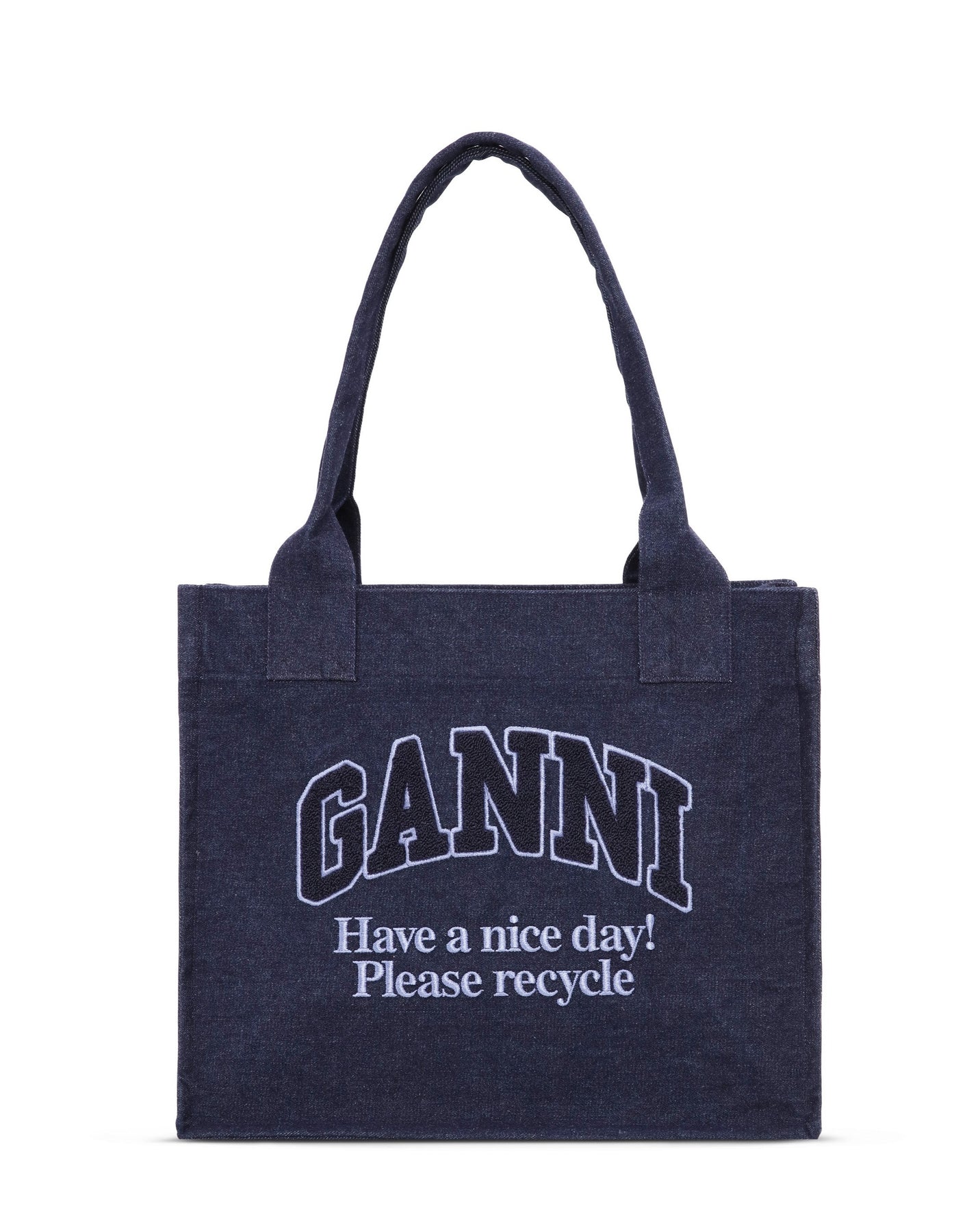 Large Easy Shopper Denim - Dark Navy