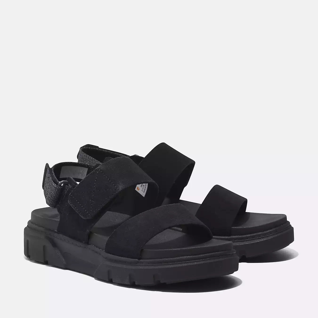 Greyfield Sandal Backstrap Sandal - Black Suede