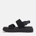 Greyfield Sandal Backstrap Sandal - Black Suede