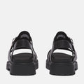 Clairemont Way Fisherman Sandal - Black Full Grain