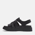 Clairemont Way Fisherman Sandal - Black Full Grain