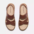 Clairemont Way Backstrap Sandal - Dark Red Full Grain
