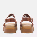 Clairemont Way Backstrap Sandal - Dark Red Full Grain