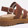 Clairemont Way Backstrap Sandal - Dark Red Full Grain