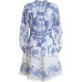 Eilish Short Dress - Blå
