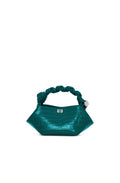 Ganni Bou Bag Mini Croco - Pineneedle