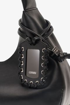 Ganni Bou Bag Hobo Medium - Black