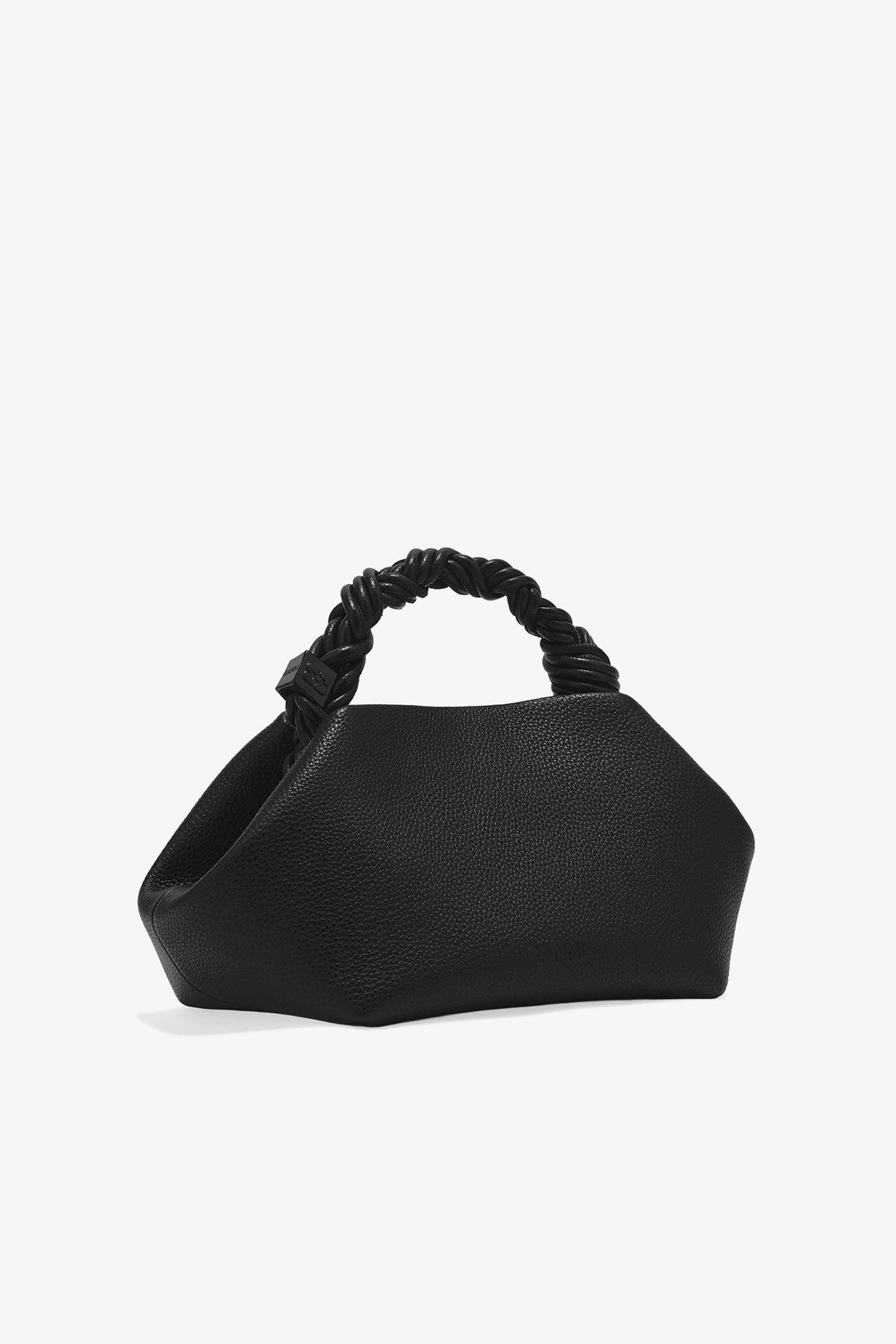 Ganni Bou Bag Small Grained - Svart