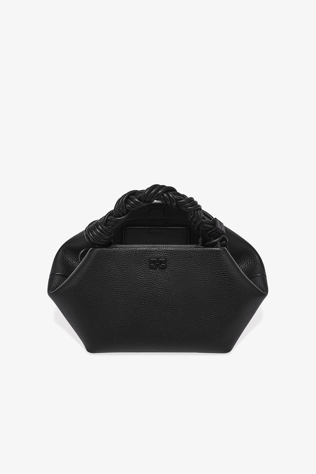 Ganni Bou Bag Small Grained - Svart