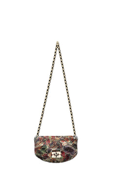 Apo-G Wallet On Chain Tapestry Strass - Tawny Port