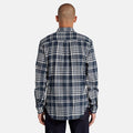 Ls Heavy Flannel Check Shirt Regular - Dark Sapphire Yd