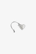 Ganni Bou Heart Mirror Specchio - Silver