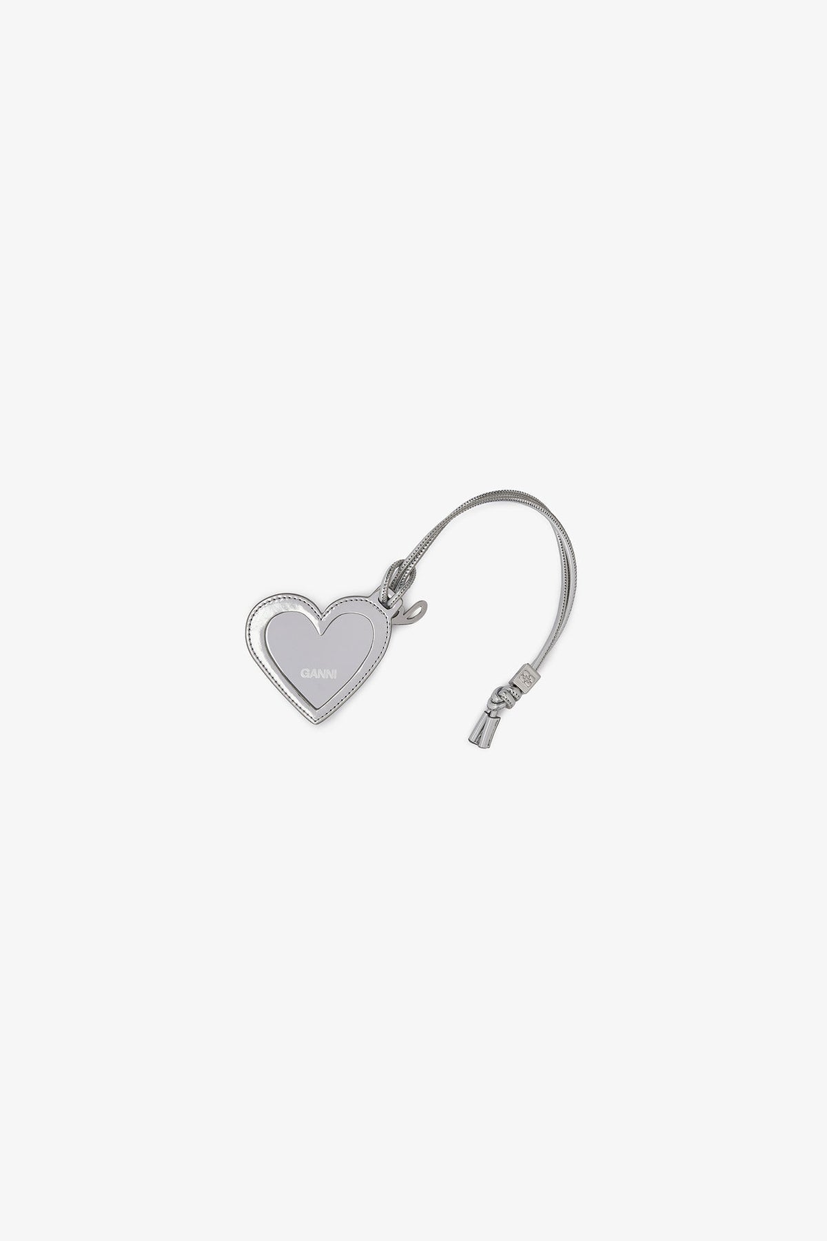 Ganni Bou Heart Mirror Specchio - Silver