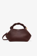 Ganni Bou Bag Small Grained - Chicory Coffee