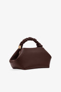 Ganni Bou Bag Small Grained - Chicory Coffee