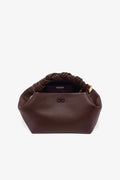 Ganni Bou Bag Small Grained - Chicory Coffee