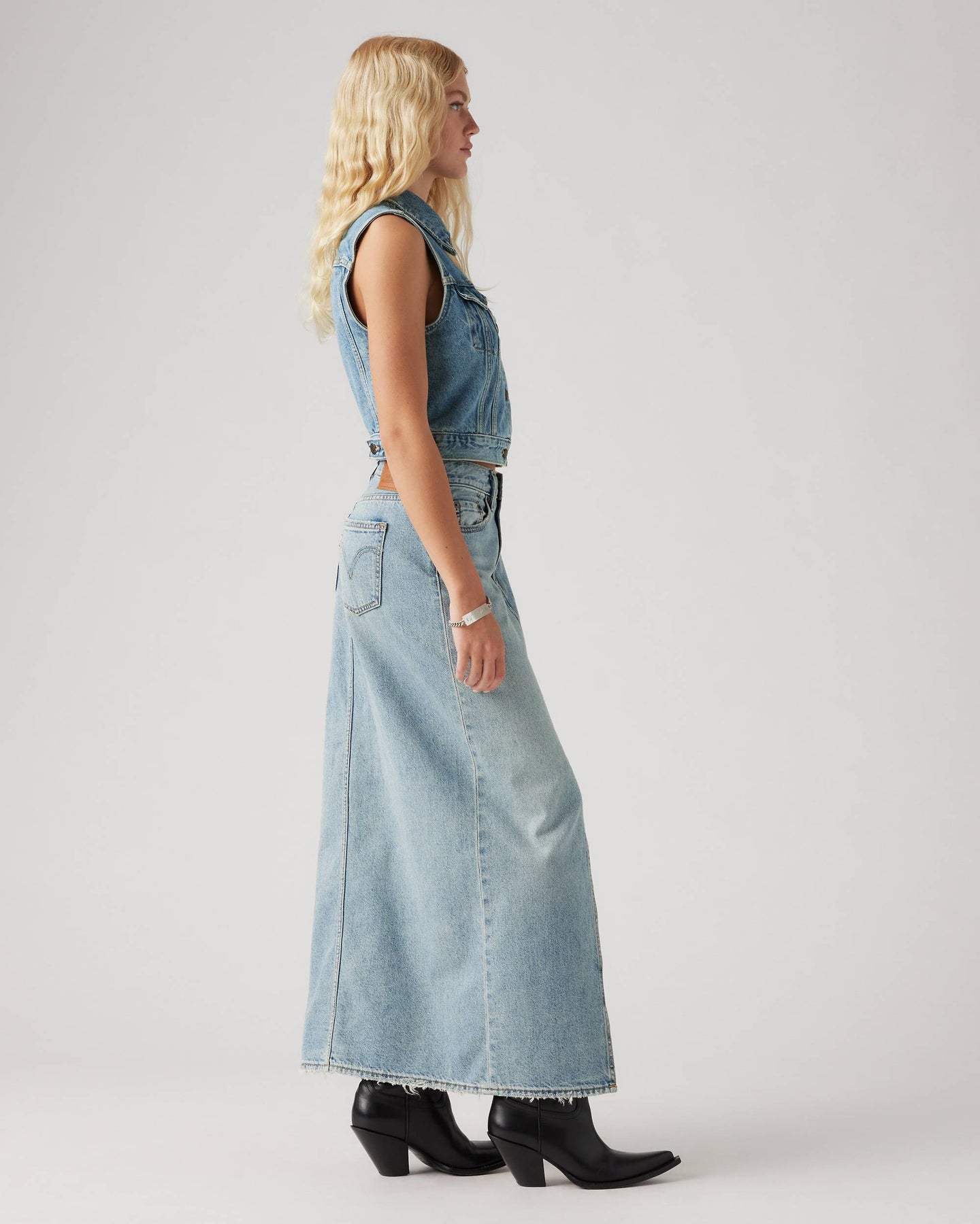 Ankle Column Skirt - Please Hold