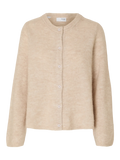 Selected Femme Lulu New LS Kofta - Birch Melange