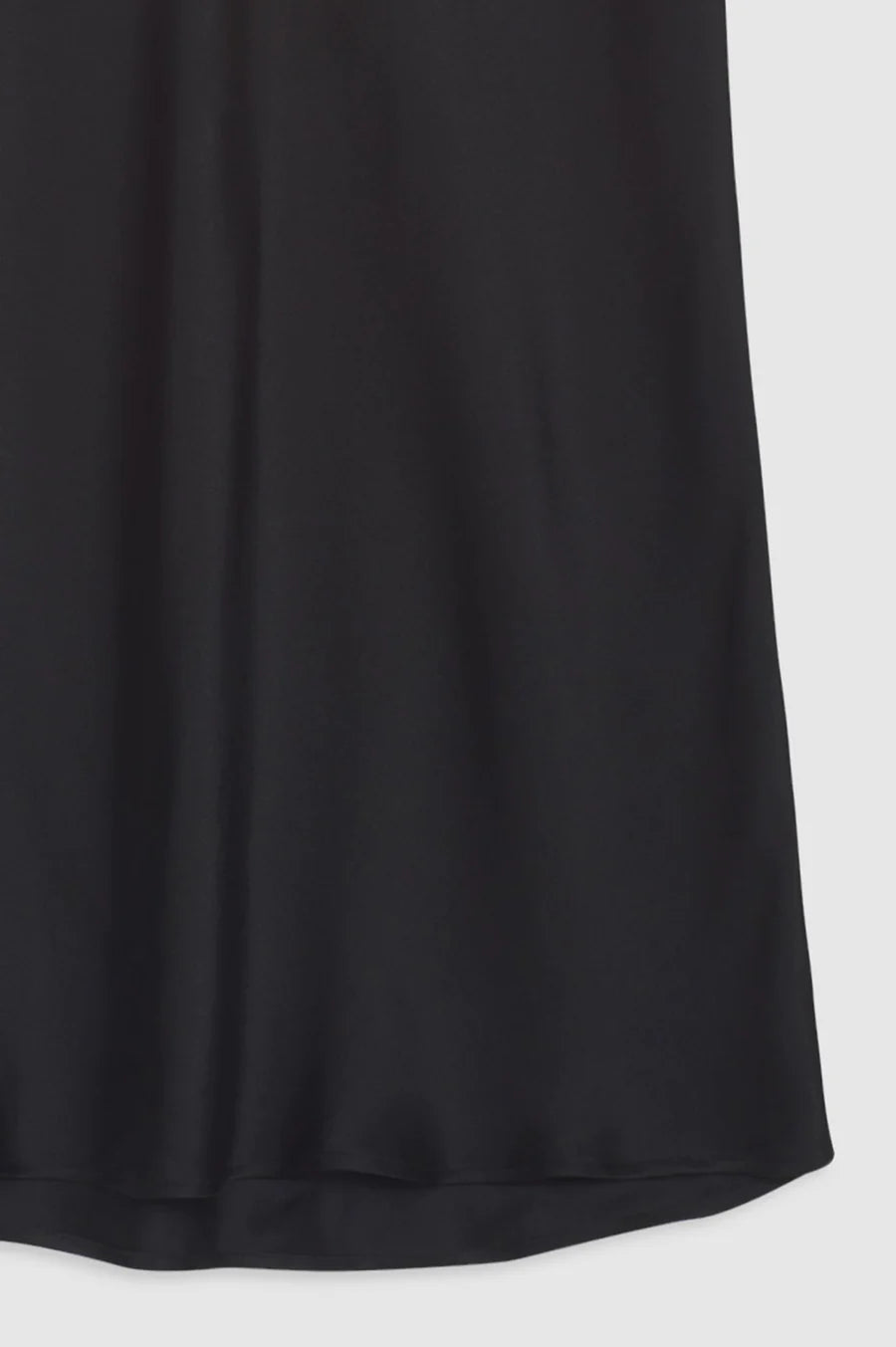 Bar Silk Skirt - Svart