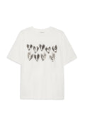 Cade Tee Hearts - Ivory