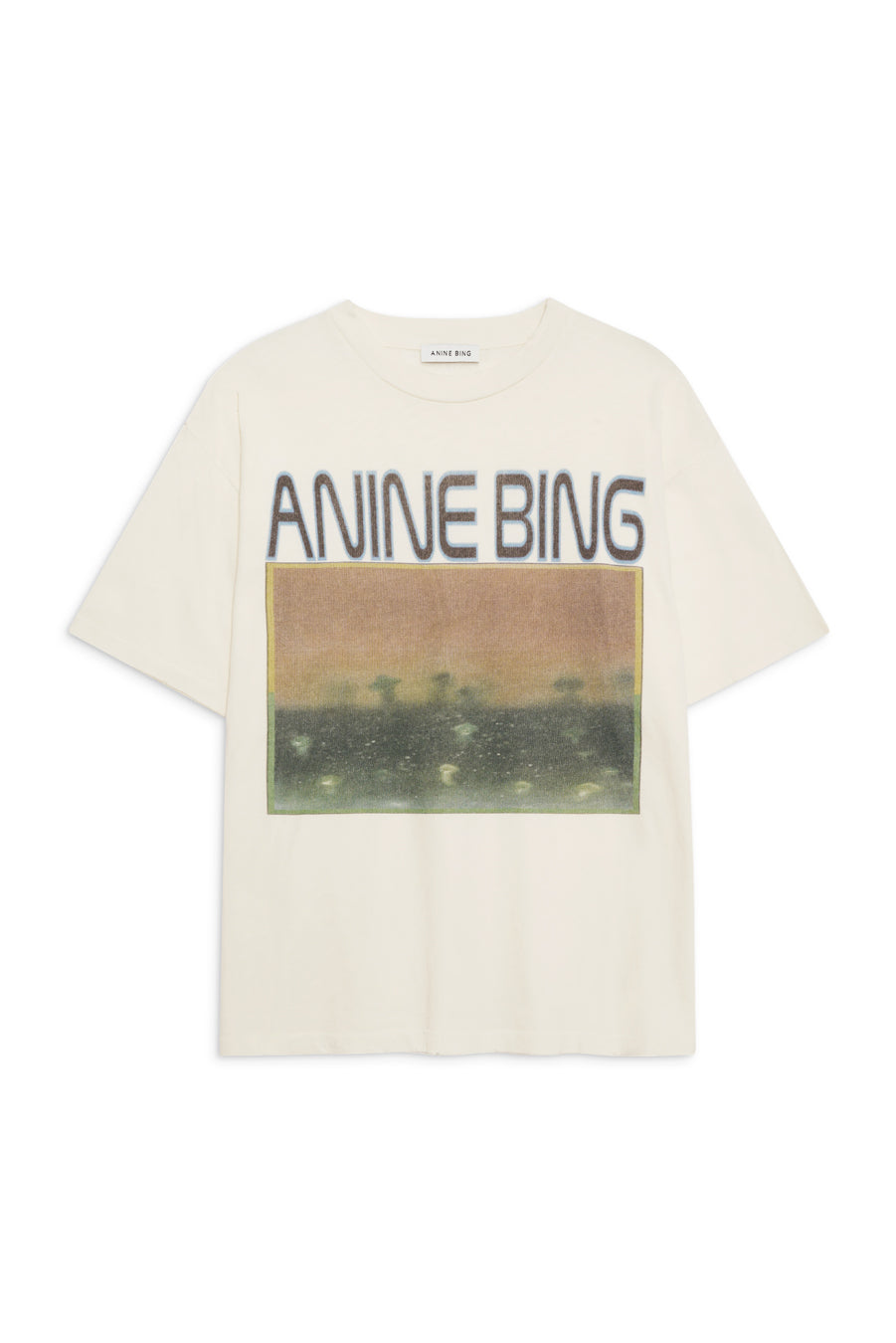 Cade Tee Mushrooms - Off White