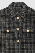 Corey Jacket - Metallic Plaid