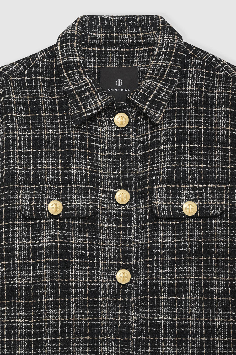 Corey Jacket - Metallic Plaid