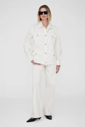 Anine Bing Corey Jacket - Ecru