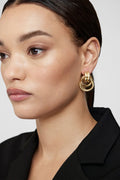 Double Knot Earrings - Gold