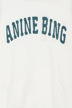 Harvey Sweatshirt - Ivory With Dark Sage