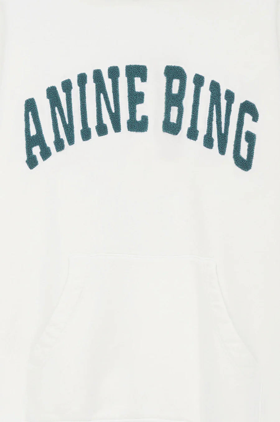Harvey Sweatshirt - Ivory With Dark Sage