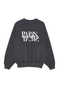 Jaci Sweatshirt Paris - Washed Black