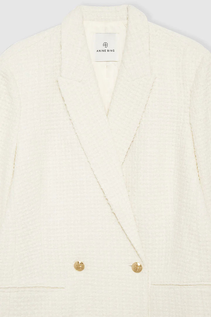Jasmine Blazer - Ivory