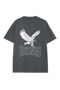 Lili Tee Retro Eagle - Washed Black
