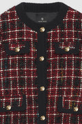 Lydia Jacket - Cherry Plaid