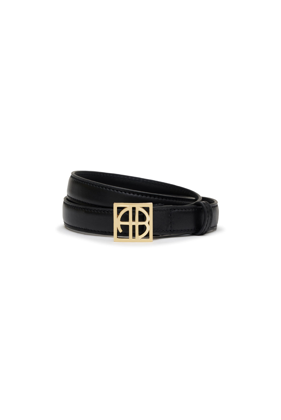 Monogram skärp - Svart