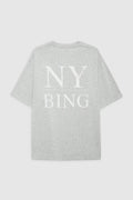 Myers Tee Serif Ny - Washed Heather Grey