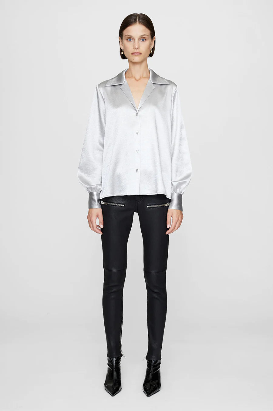 Mylah Shirt - Silver