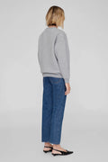 Anine Bing Spencer Sweatshirt - Medium Heather Grey