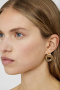 Triple Knot Earrings - Guld