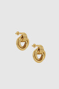 Triple Knot Earrings - Guld