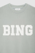 Tyler Sweatshirt Satin Bing - Sage Green