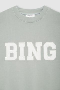 Tyler Sweatshirt Satin Bing - Sage Green