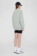 Tyler Sweatshirt Satin Bing - Sage Green